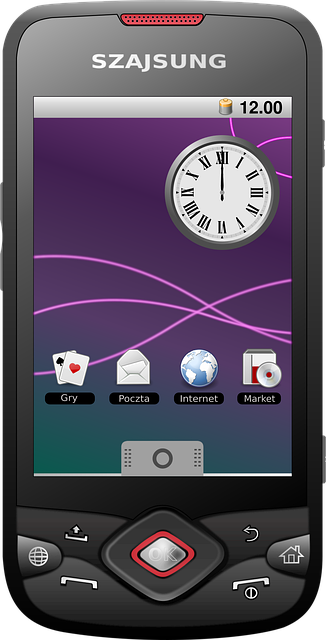 Free android os call touchscreen vector