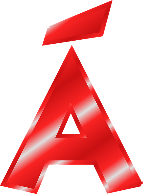 Free alphabet a á illustration