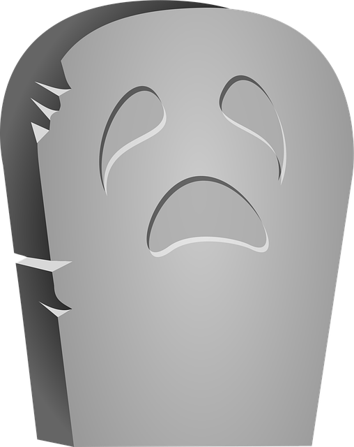 Free tombstone halloween creepy vector