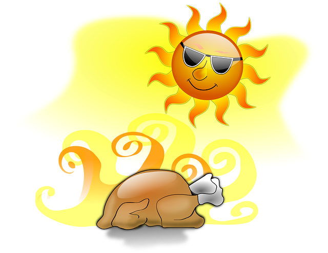 Free turkey roasting roast illustration