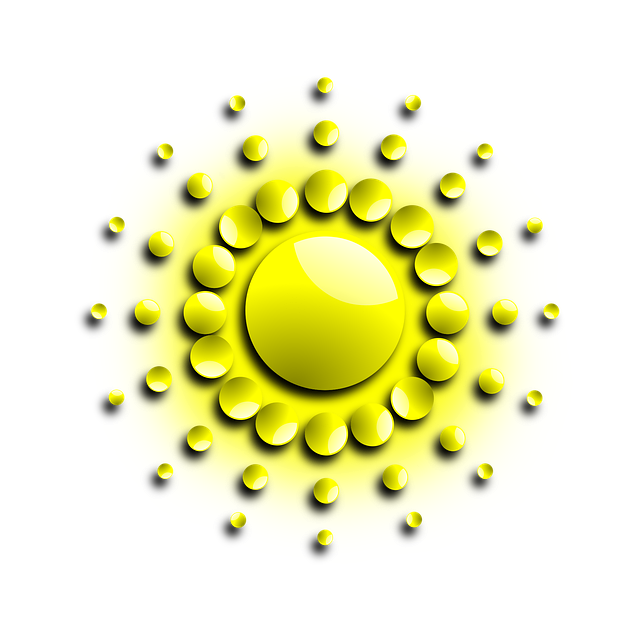 Free sunshine nature abstract illustration