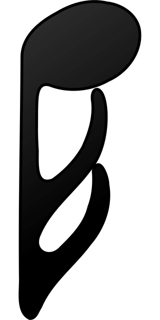Free note music semiquaver vector
