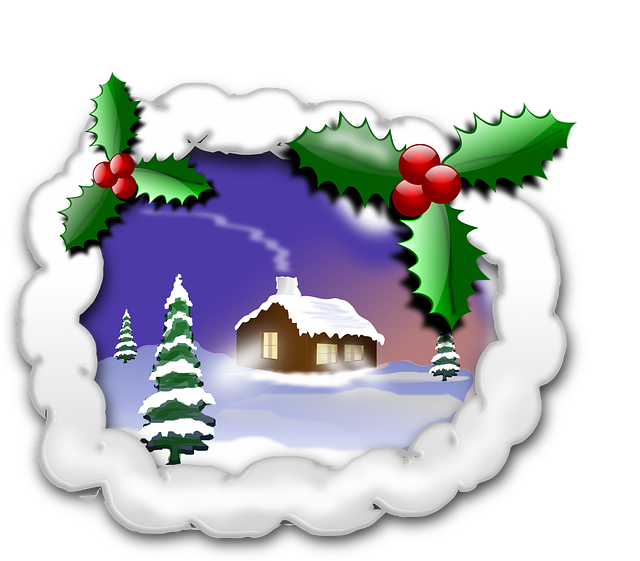 Weihnachten, X Mas, Landschaft, Winter