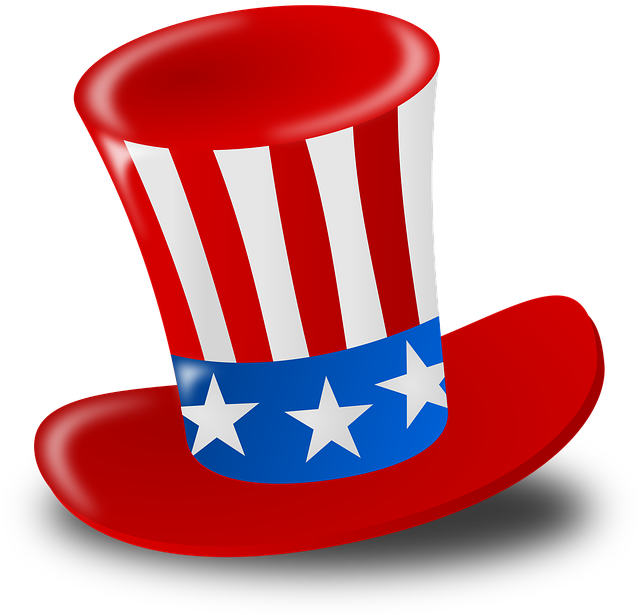Vereinigte Staaten Hut Patriotisch · Kostenlose Vektorgrafik auf Pixabay