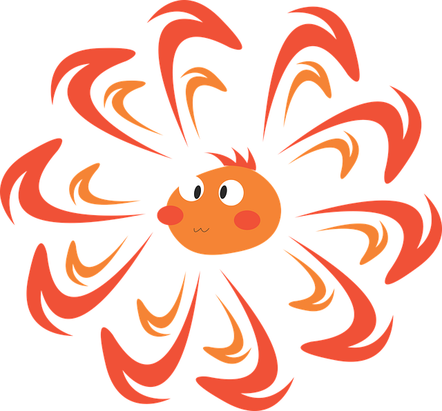 Free environment shine sun vector