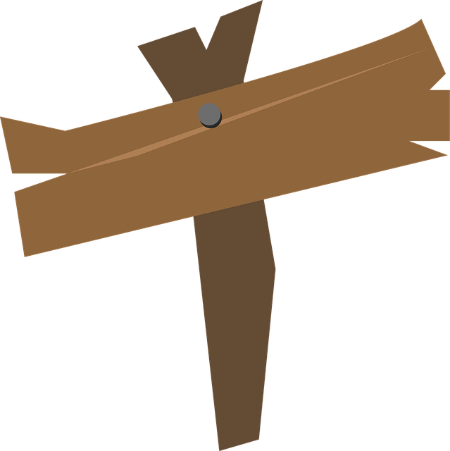 Free signpost sign wooden illustration