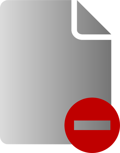 Free file delete remove vector