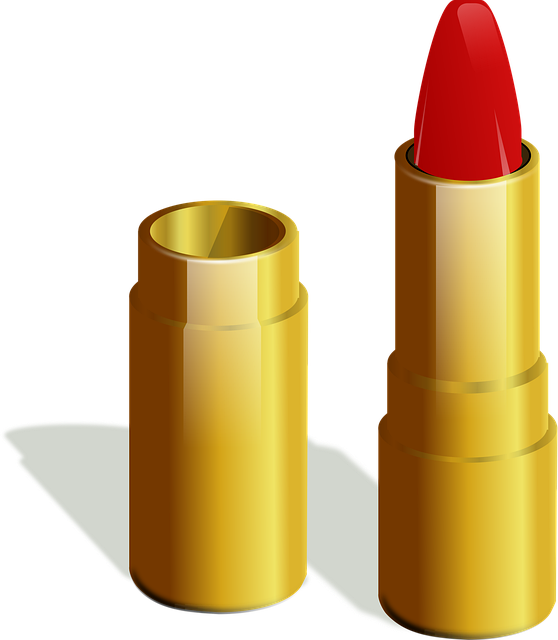 Free lipstick lip gloss cosmetics illustration