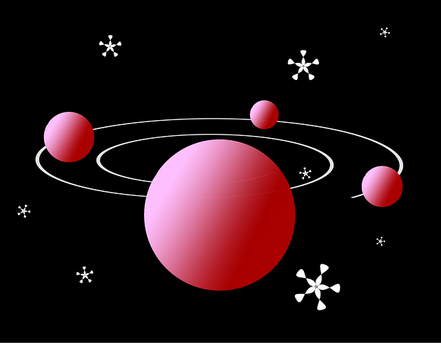 Orbit, Umkreisung, Planeten, Mond