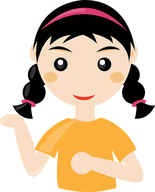 Free girl character people illustration