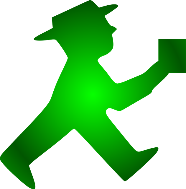 Free irish man walking vector