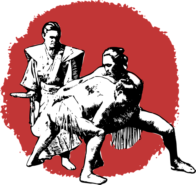 Free sumo wrestling sumo japan vector