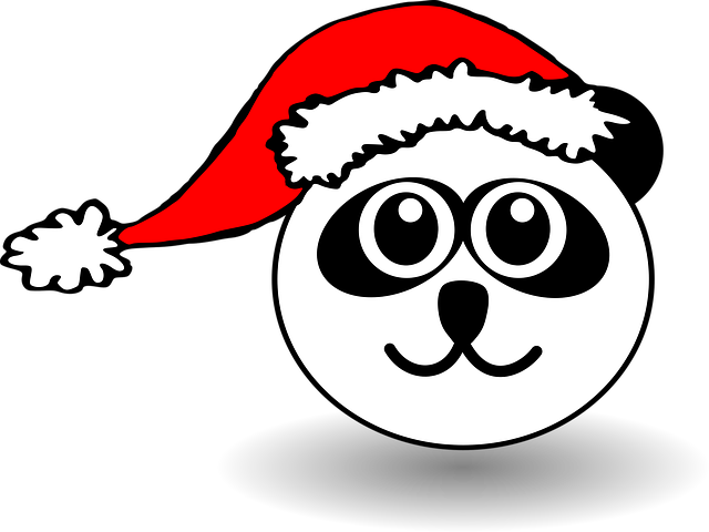 Free panda happy animal vector