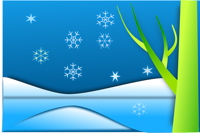 Schneeflocken, Eis, Natur, Landschaft
