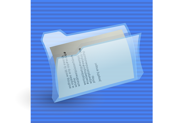 Free folder directory dossier vector