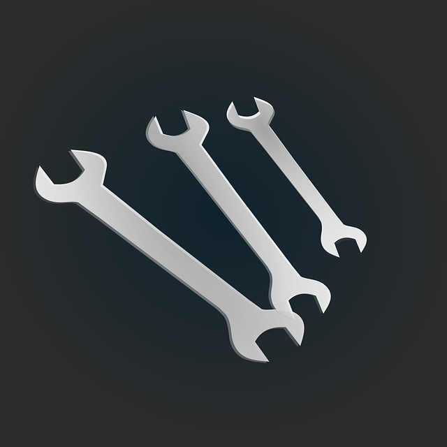 Free spanners tools wrenches vector