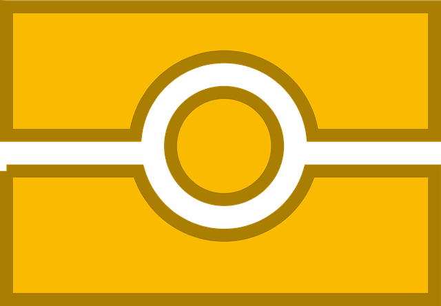 Free biometric passport chip vector