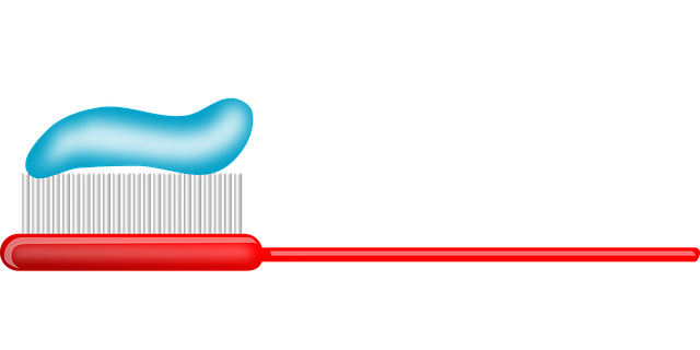 Free toothpaste bristles dental vector