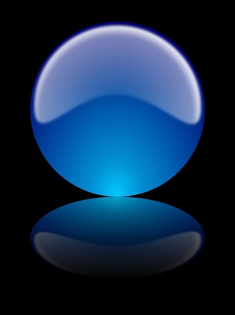 Free sphere round ball vector