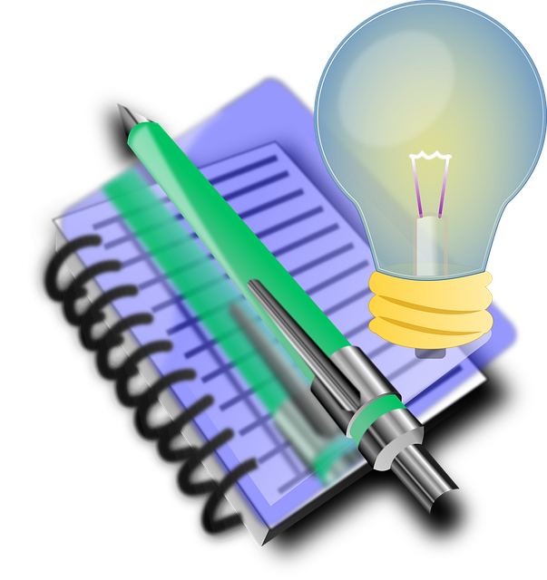Free idea invention project vector