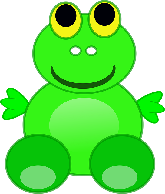 Free frog amphibian nature vector