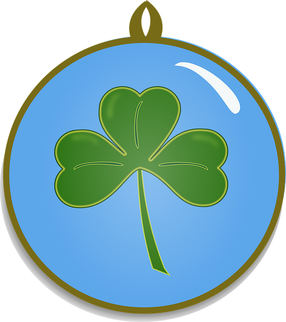 Free shamrock charm nature vector
