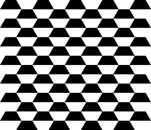 Zeshoeken, Patroon, Mozaïekpatroon