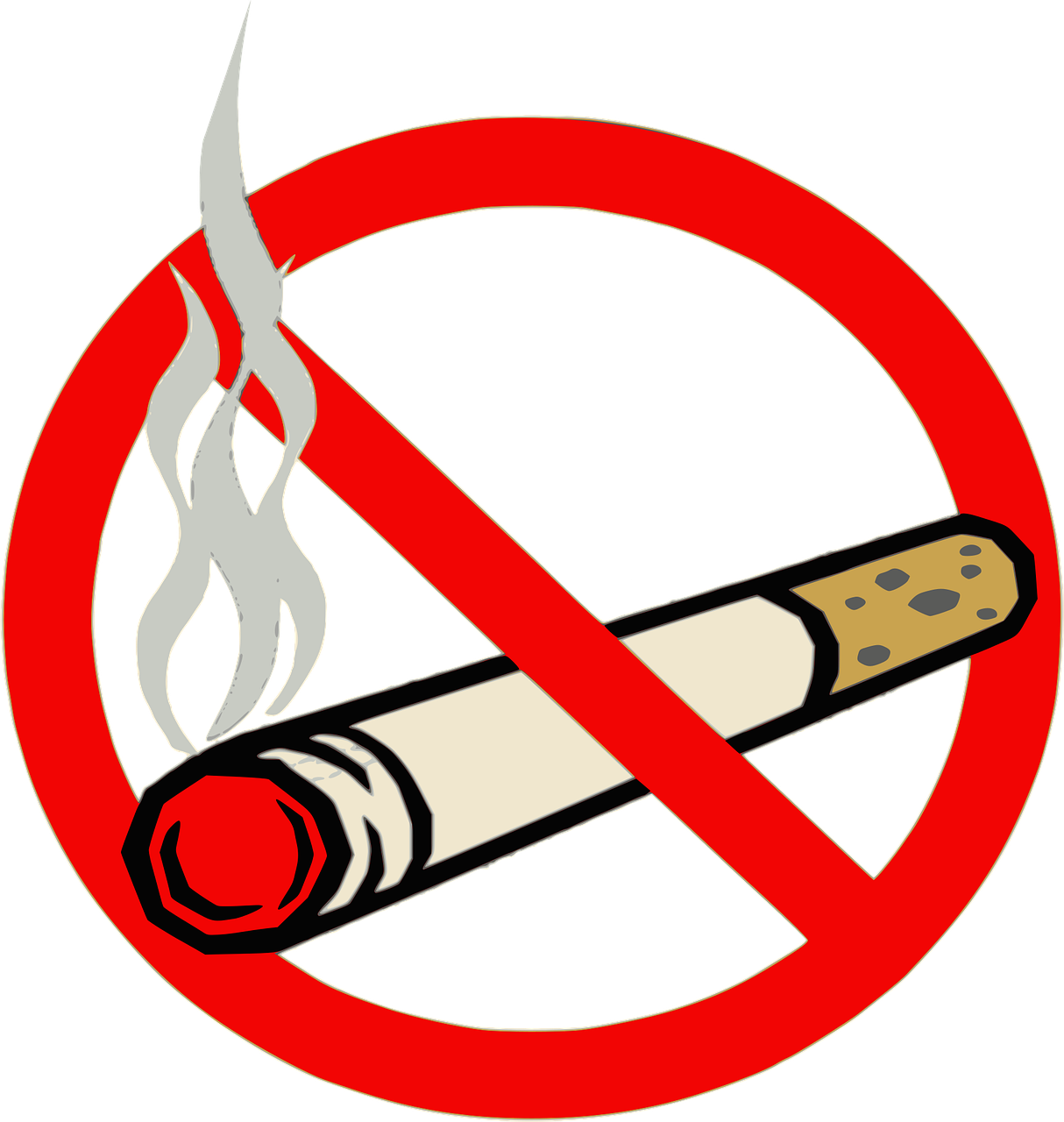 Zakaz Palenia Papierosy Darmowa Grafika Wektorowa Na Pixabay
