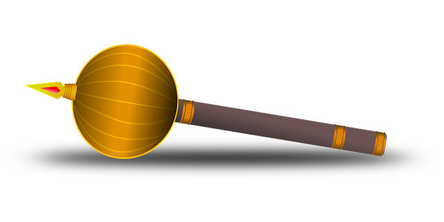 Free scepter mahabharata ancient vector