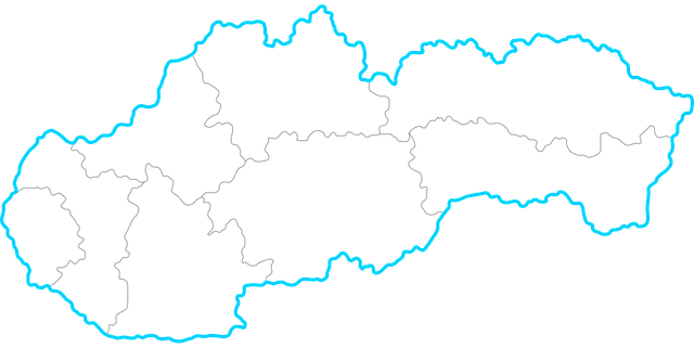 Free slovakia map country vector