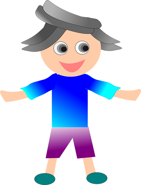 Free boy happy teen vector