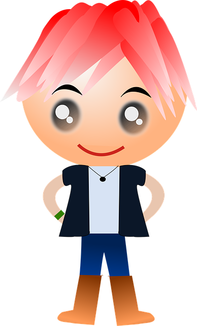 Free boy teenager teen vector