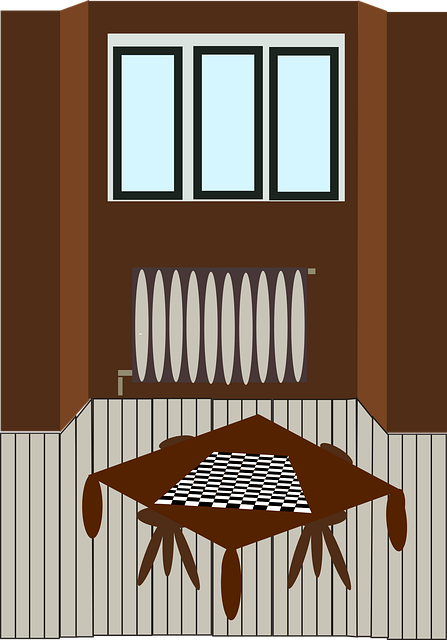 Free chess room chair vector