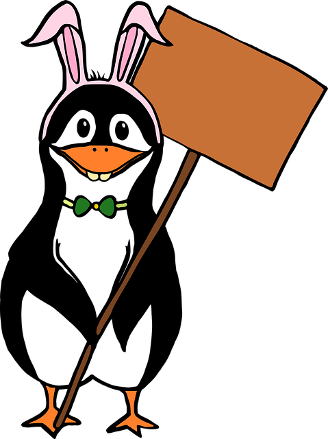 Pinguin, Kostüm, Hase, Smoking, Natur