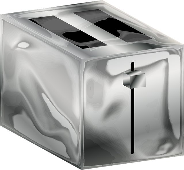Free toaster toasting kitchen vector