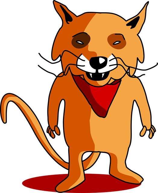 Free fox smart clever vector