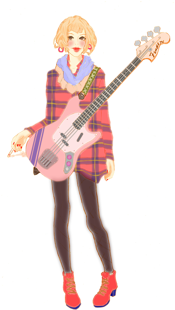 Bassist, Guitarist, Bas, Blondine