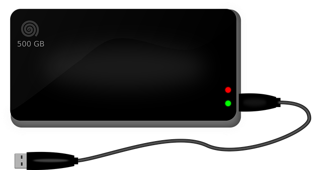Free data storage portable usb cable illustration