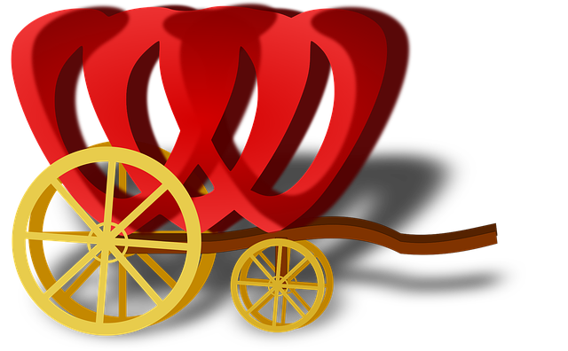 Free carriage fantasy transport vector