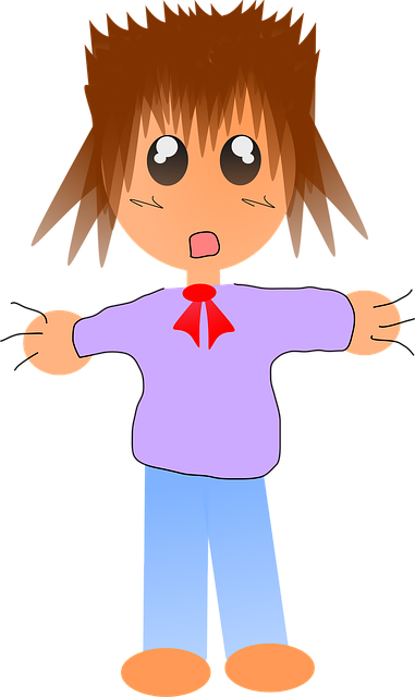 Free Anime Boy vector and picture