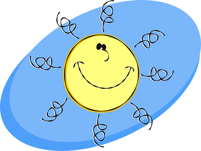 Free sun summer summertime illustration