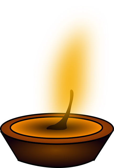 Free tealight tea candle buddha purnima vector