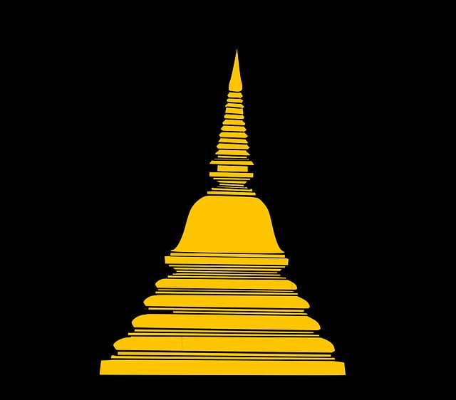 Free pagoda buddha purnima buddha vector