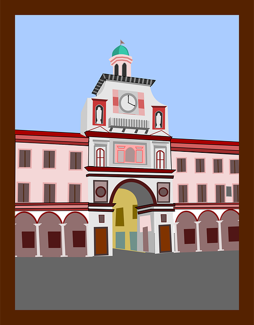 Free italy rome plaza vector