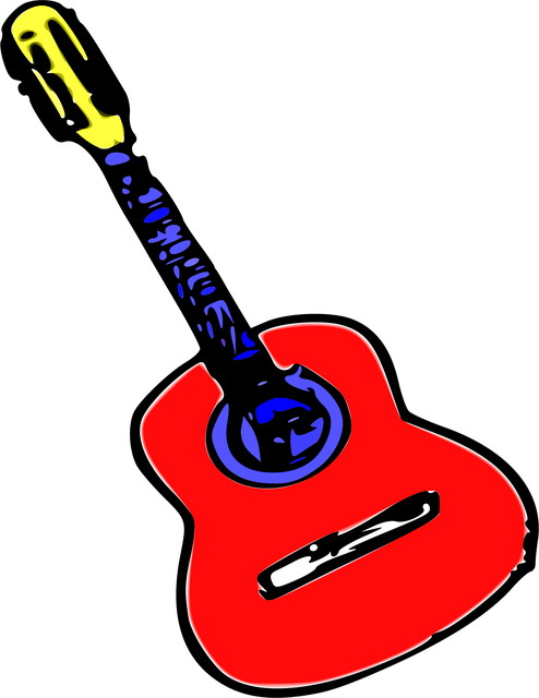 Free acoustic guitar musical instrument guitar vector