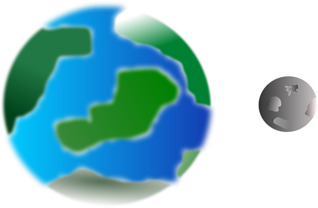 Free earth planet relation vector