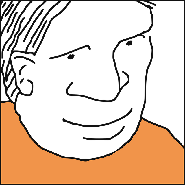 Free happy man face vector