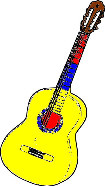 Free acoustic guitar guitar musical instrument vector