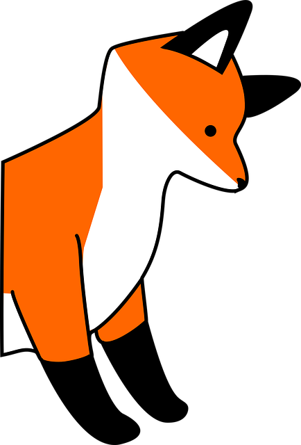 Free fox young animal illustration