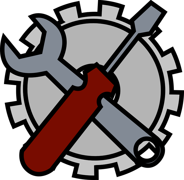 Préférences, Options, Paramètres, Admin, Outils